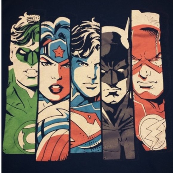 DC Comics Other - *3/$30* Justice League Graphic Tee